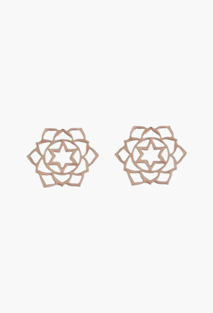 Anahata Stud Earrings - GLAM MODA
