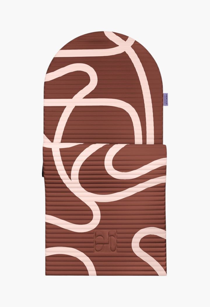 Archy® Fitness Mat - Bari Choco Print - GLAM MODA