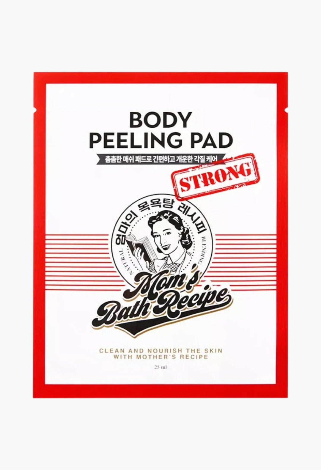 Mom's Bath Recipe Body Peeling Pad Strong Care - GLAM MODA