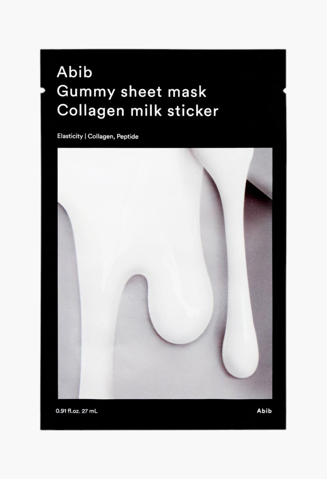 Gummy Sheet Mask Non-Animal Collagen Milk Sticker