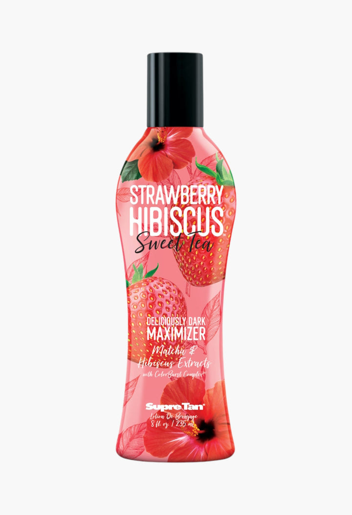 Strawberry Hibiscus Sweet Tea