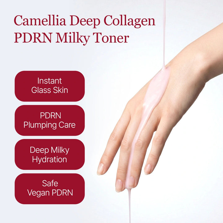 Camellia Deep Collagen Milky PDRN Toner - GLAM MODA