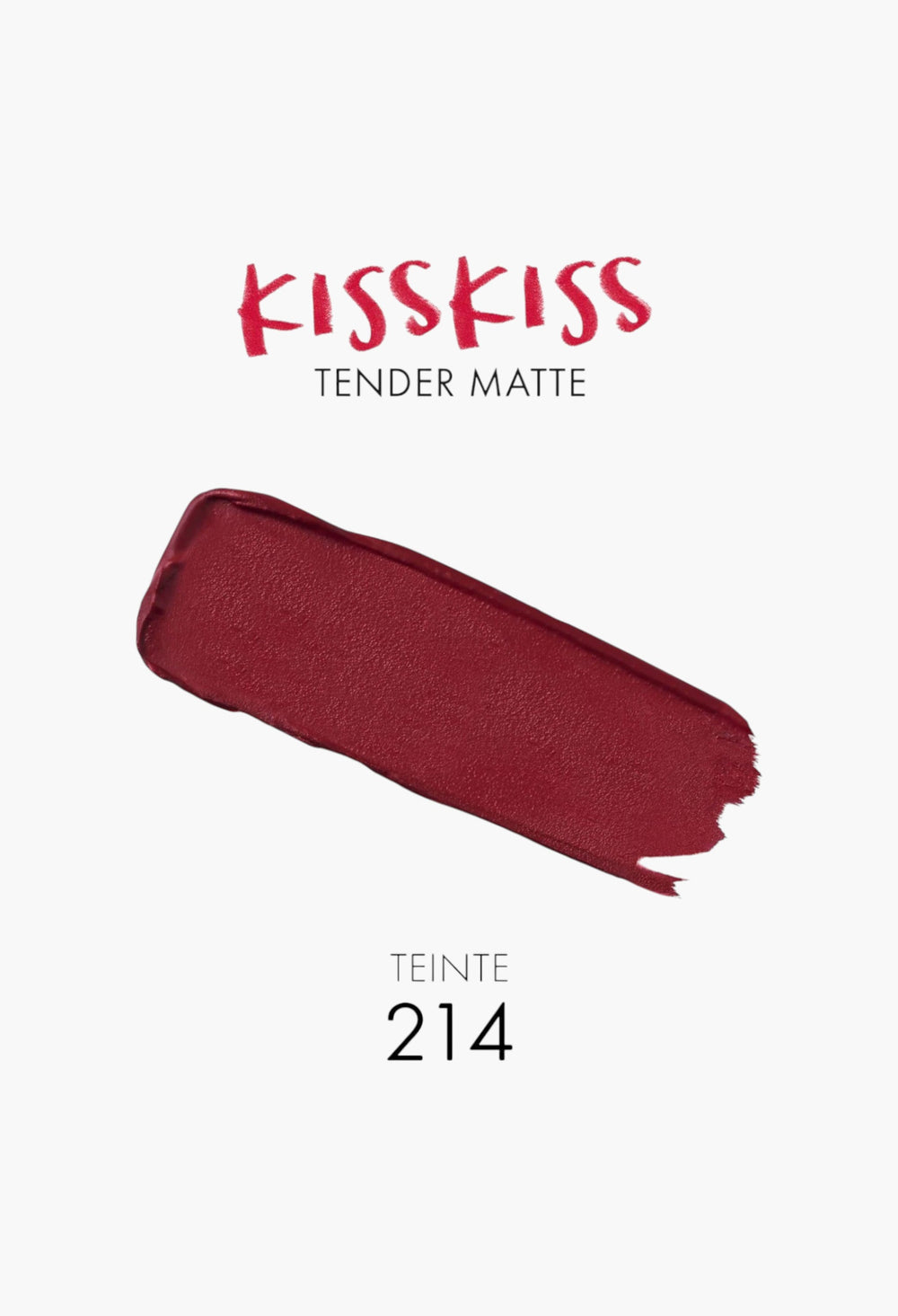 Kisskiss Tender Matte - Lipstick - GLAM MODA