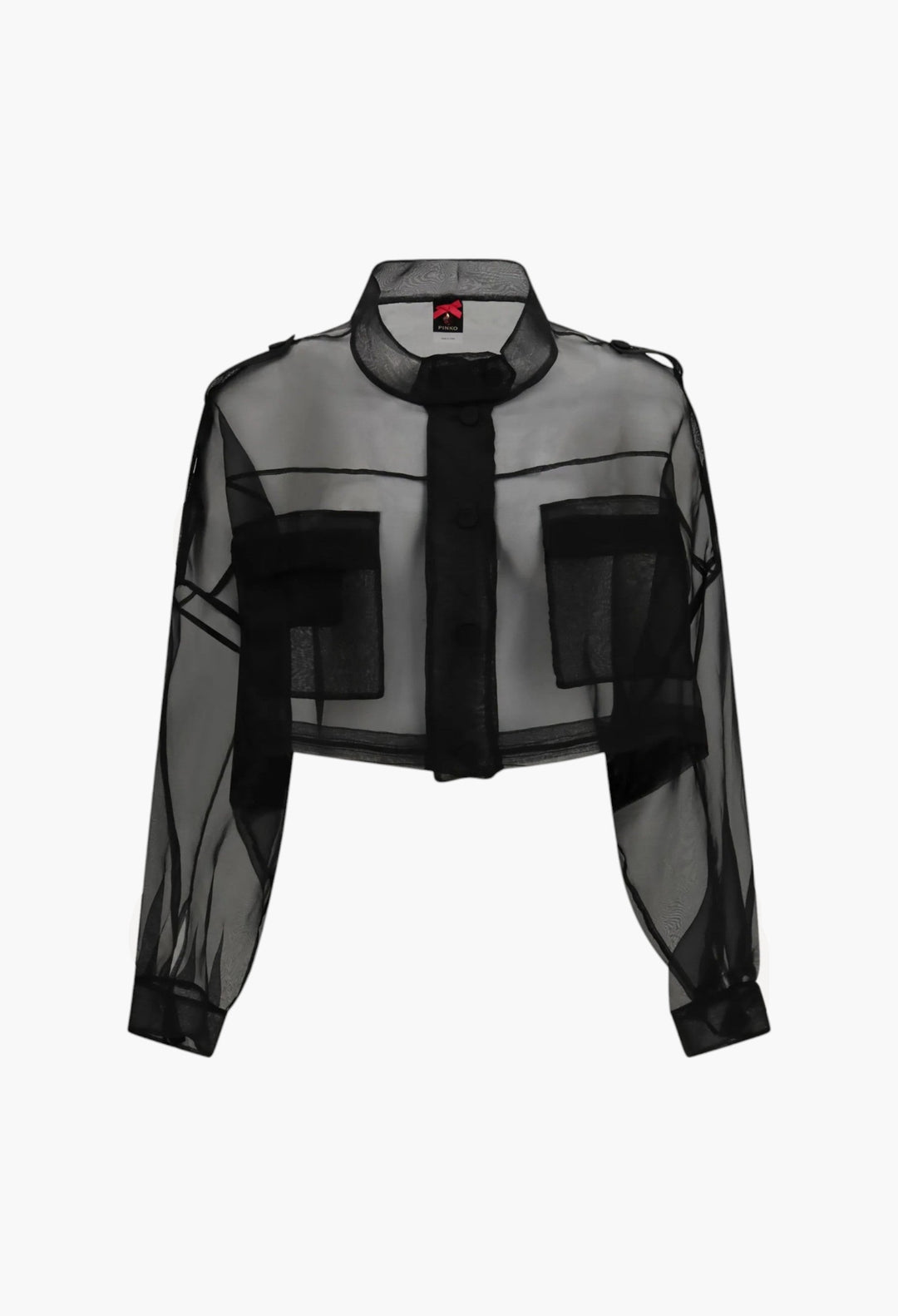 Cropped Jacket with pockets - GLAM MODA