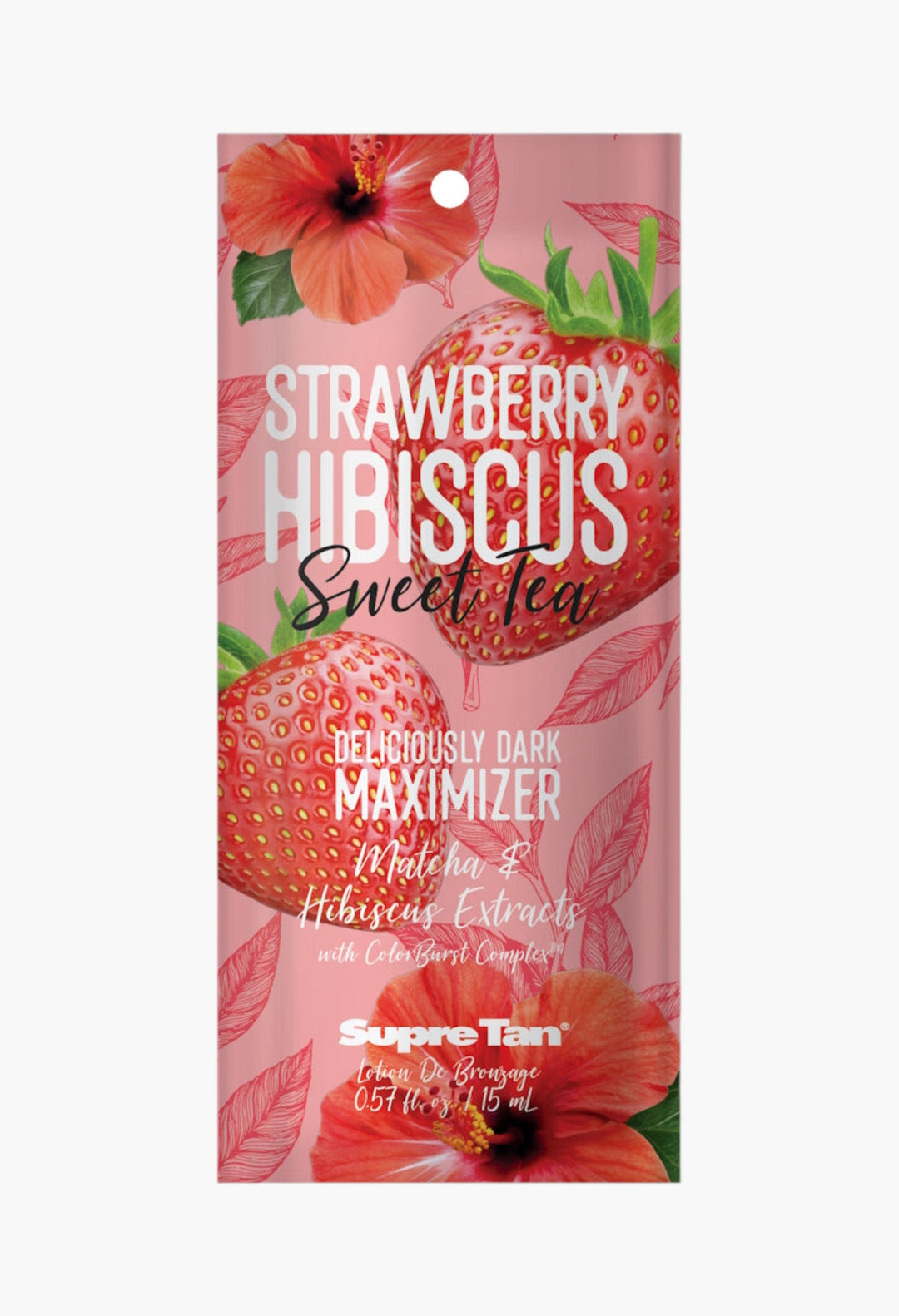 Strawberry Hibiscus Sweet Tea