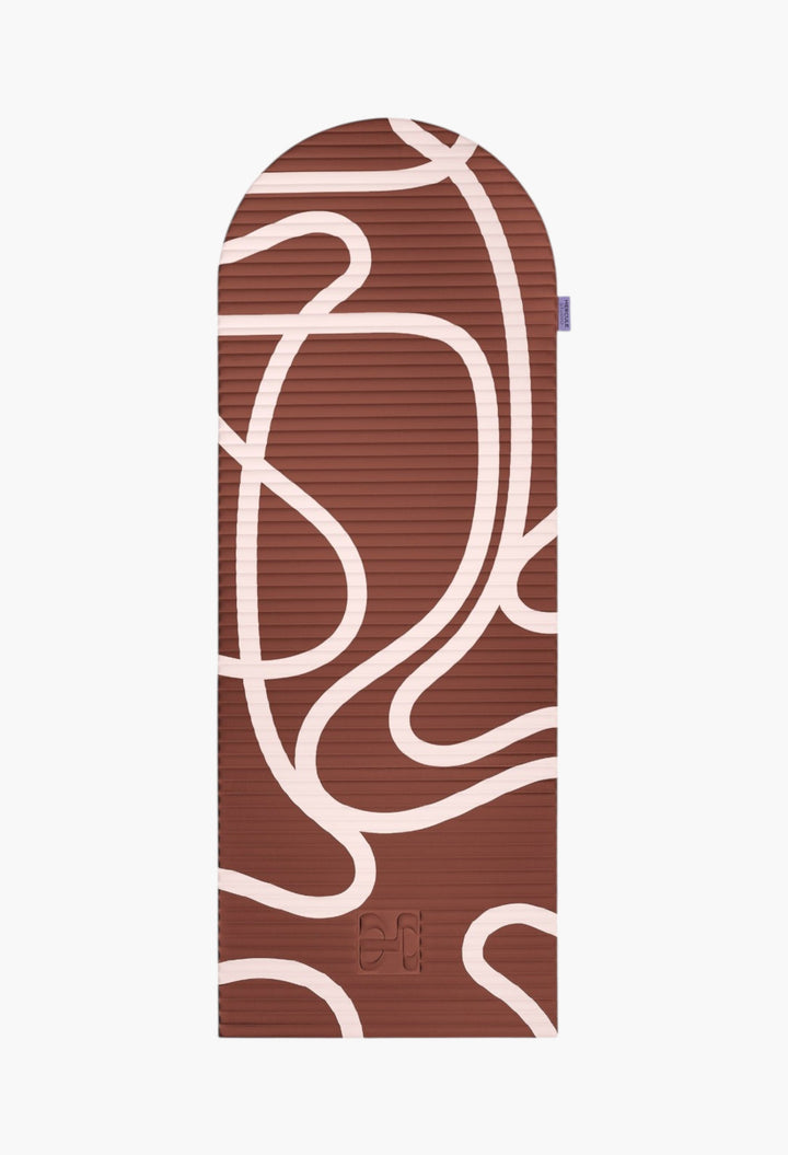 Archy® Fitness Mat - Bari Choco Print - GLAM MODA