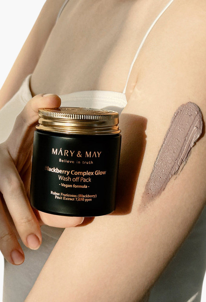Vegan Blackberry Complex Glow Wash off Pack