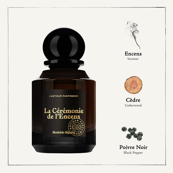 La cermonie de l'Encens Eau de Parfum - GLAM MODA