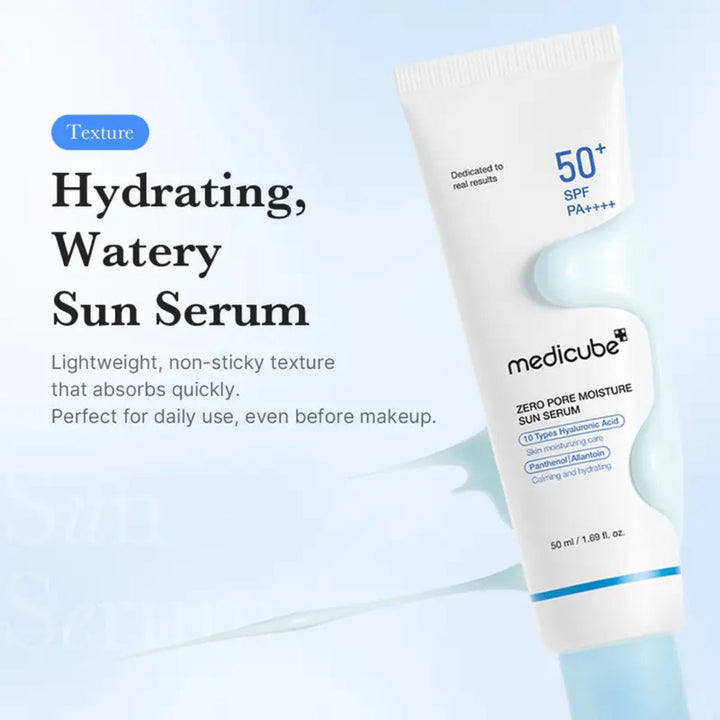 Zero Pore Moisture Sun Serum - GLAM MODA