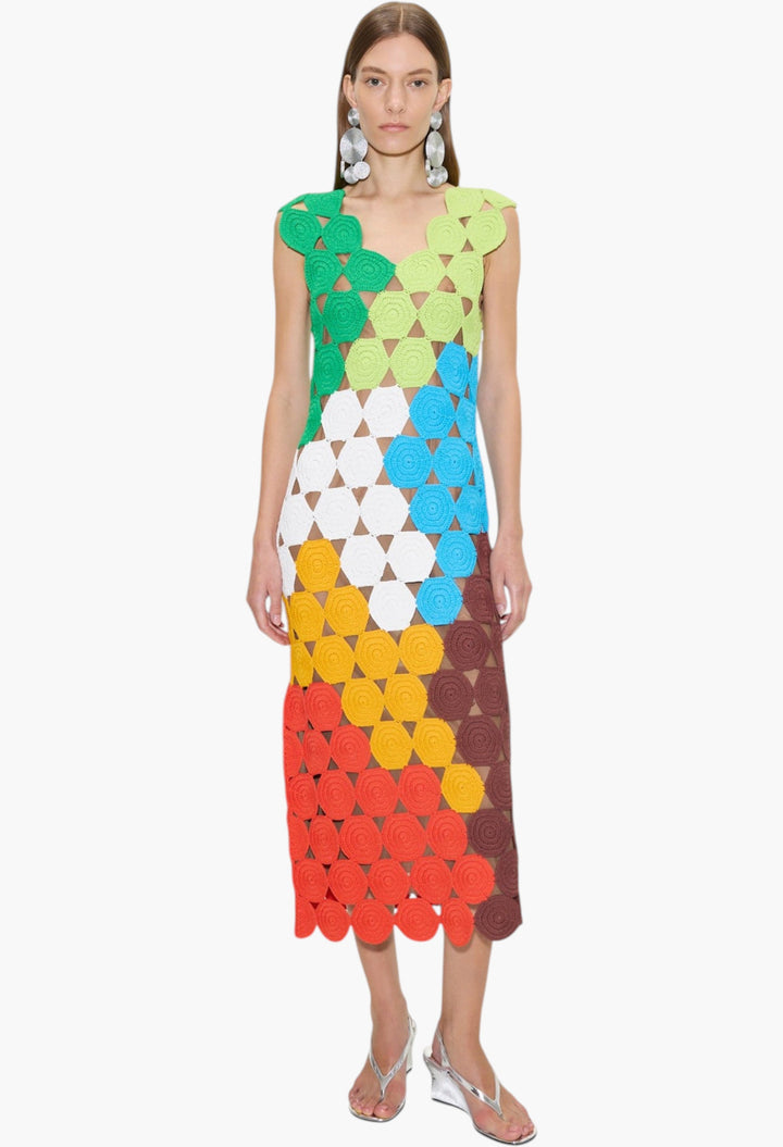 Muro Crochet Dress - GLAM MODA