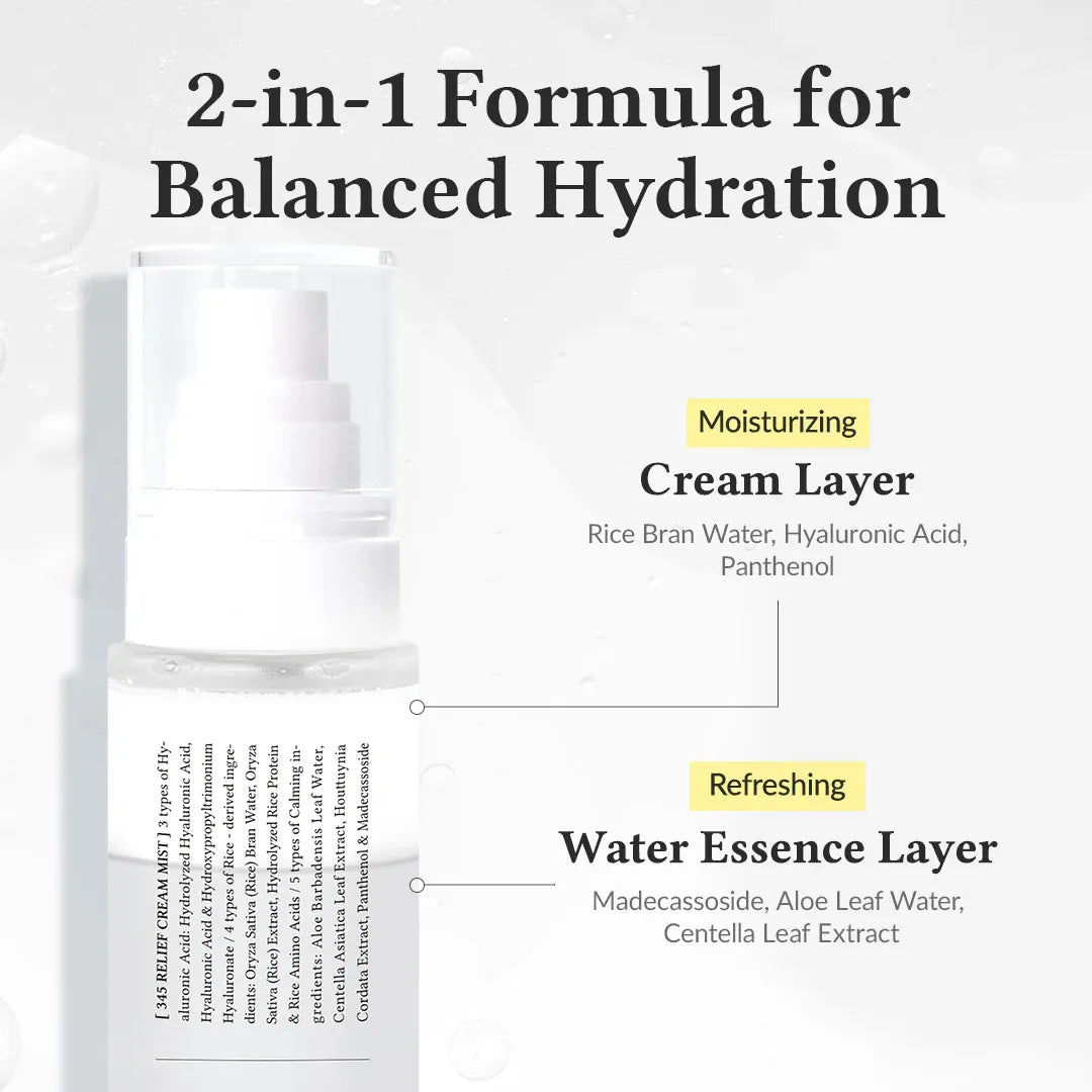 345 Relief Cream Mist - GLAM MODA