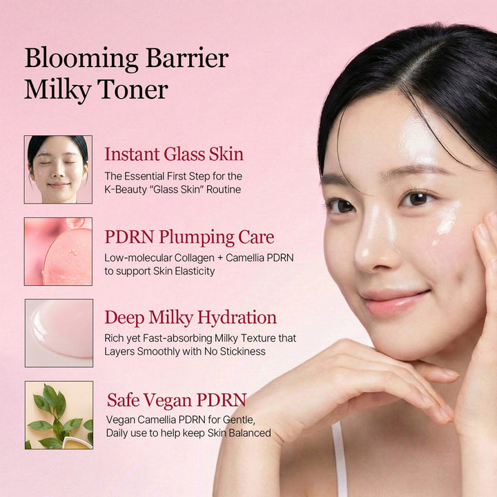Camellia Deep Collagen Milky PDRN Toner - GLAM MODA