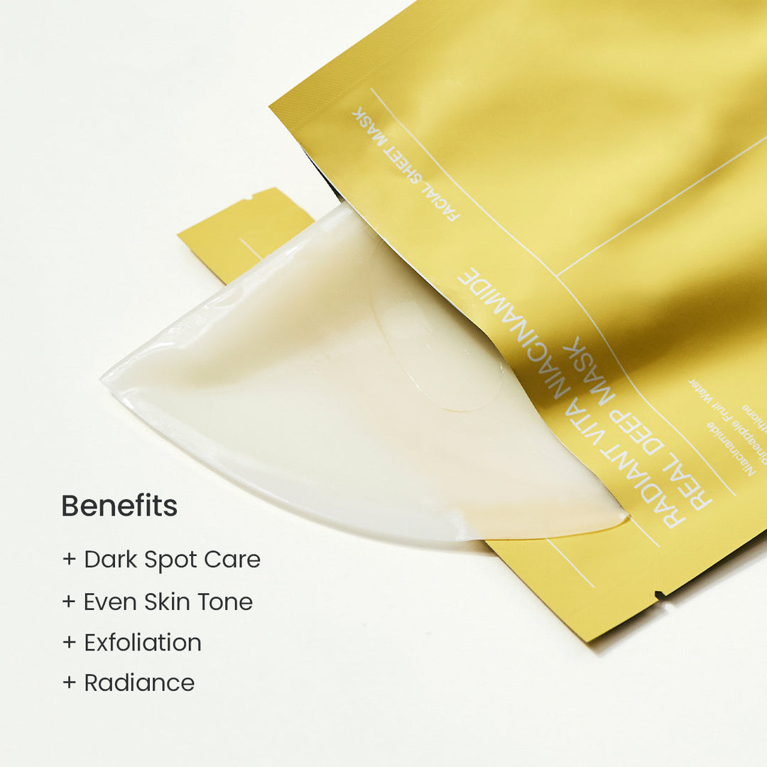 Radiant Vita Niacinamide Real Deep Mask - GLAM MODA