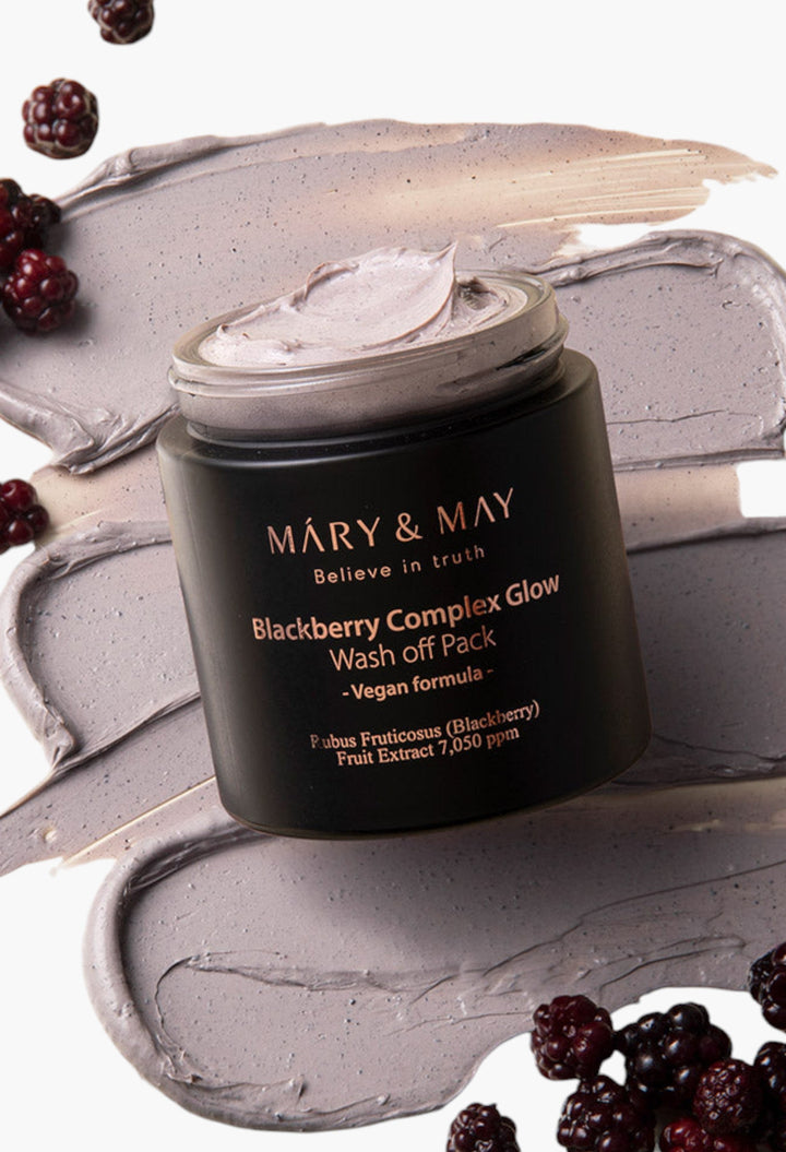 Vegan Blackberry Complex Glow Wash off Pack