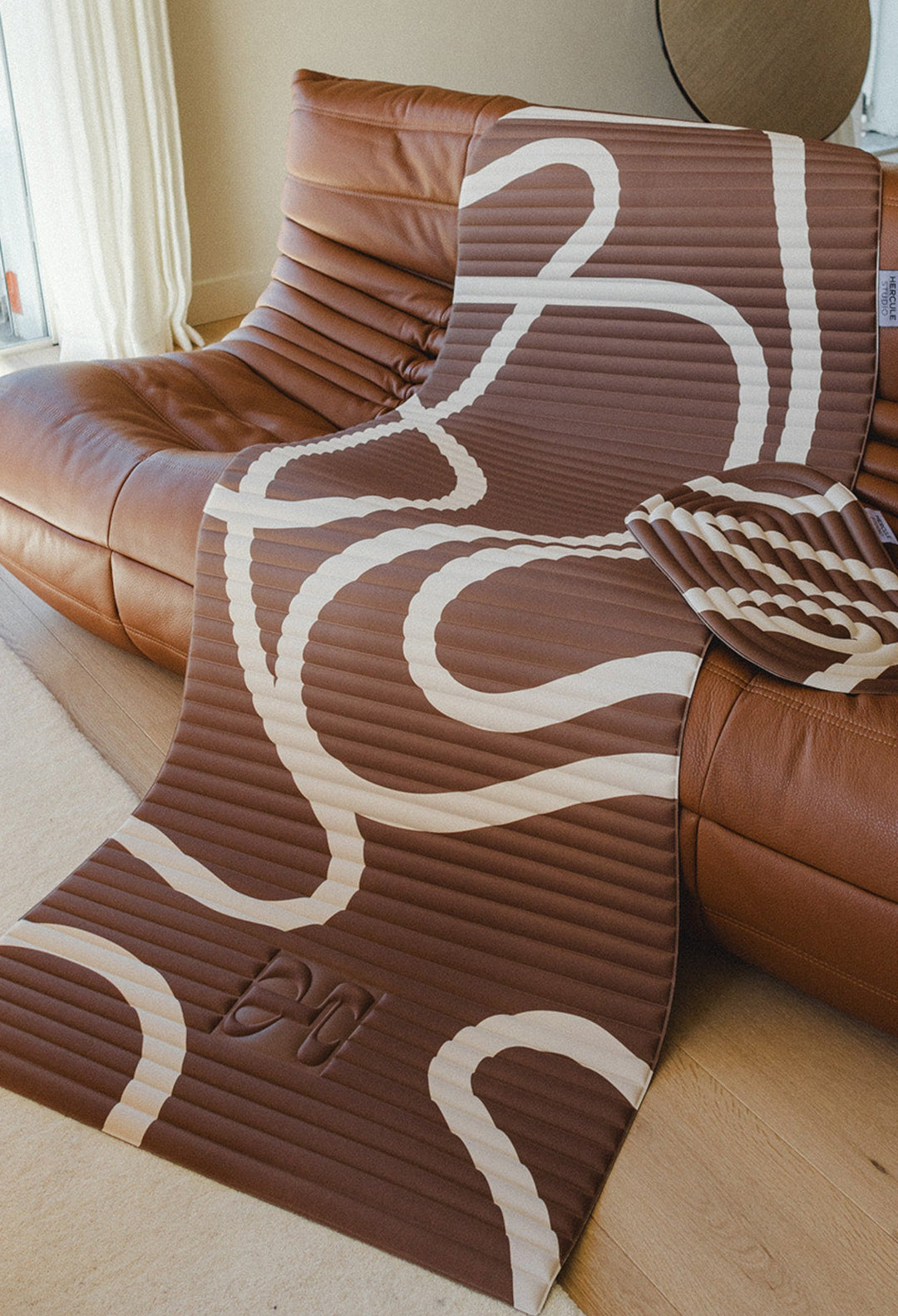 Archy® Fitness Mat - Bari Choco Print - GLAM MODA