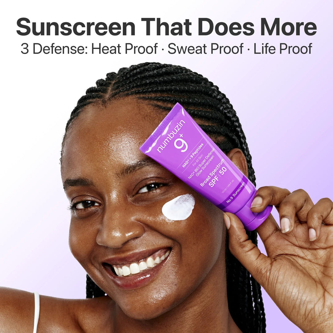 No.9 NAD+ BIO Super Defense Glow Sunscreen - GLAM MODA