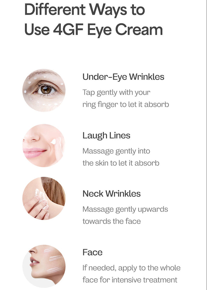 4GF Ampoule Eye Cream - GLAM MODA