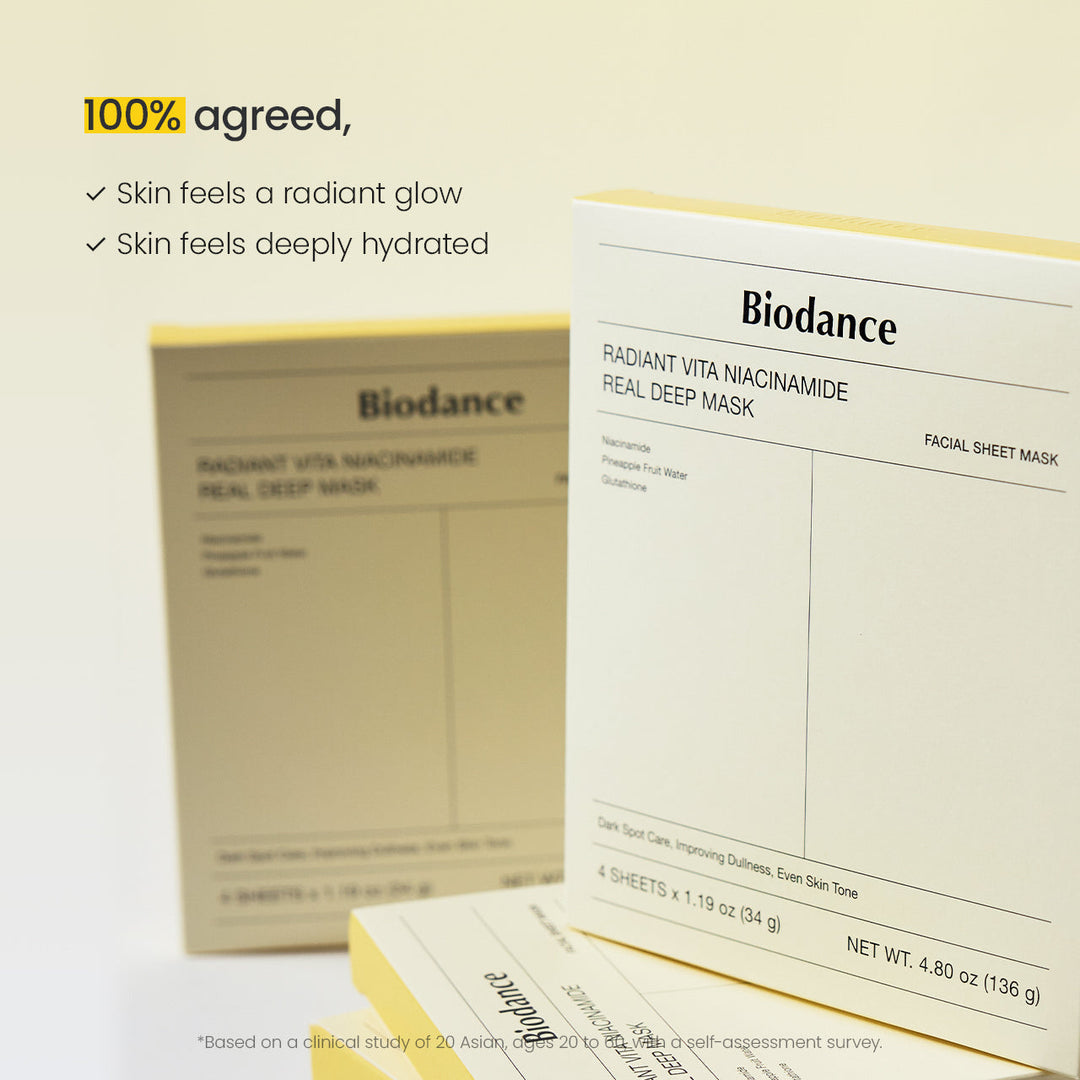 Radiant Vita Niacinamide Real Deep Mask - GLAM MODA