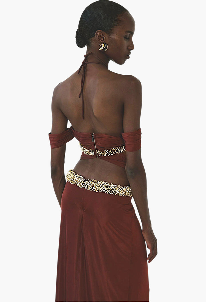 Anouk In Cinnabar - GLAM MODA