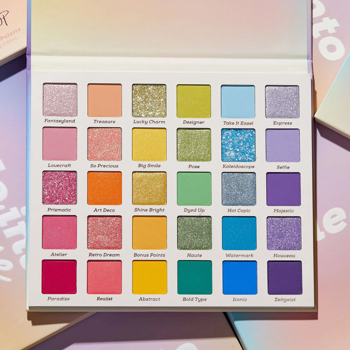 Fade Into Hue - Rainbow Powder Palette - GLAM MODA