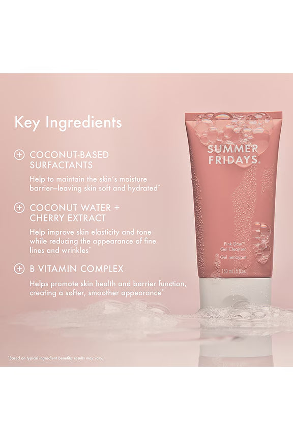 Pink Dew Gel Cleanser - GLAM MODA