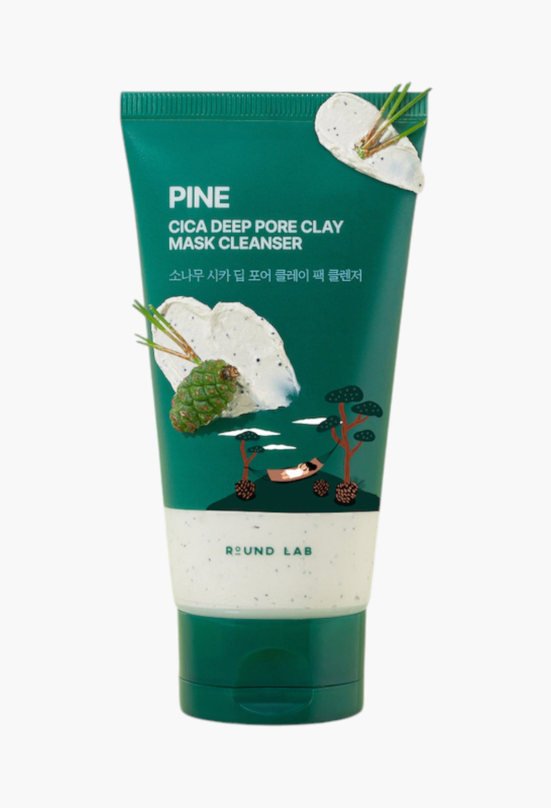 Pine Cica Deep Pore Clay Mask Cleanser