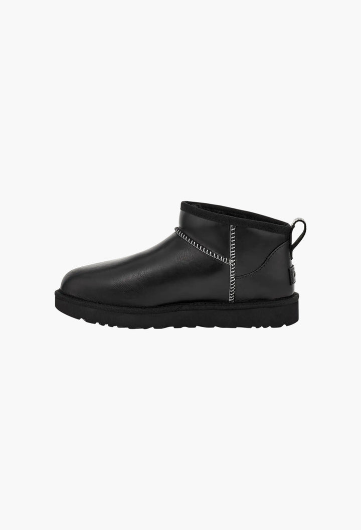 Women's Classic Ultra Mini Leather Regenerate Boot - GLAM MODA