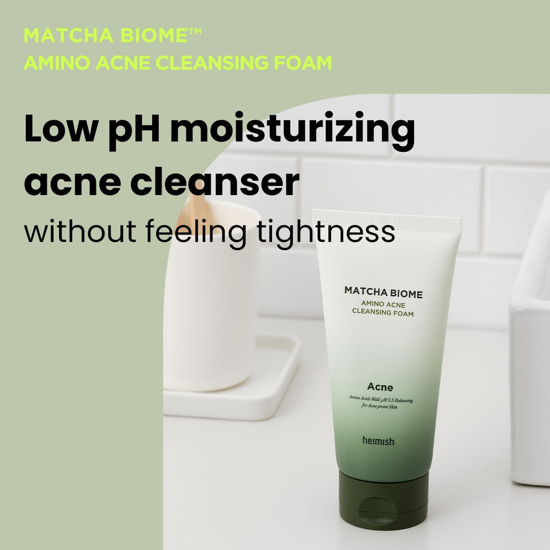 Matcha Biome Amino Acne Cleansing Foam