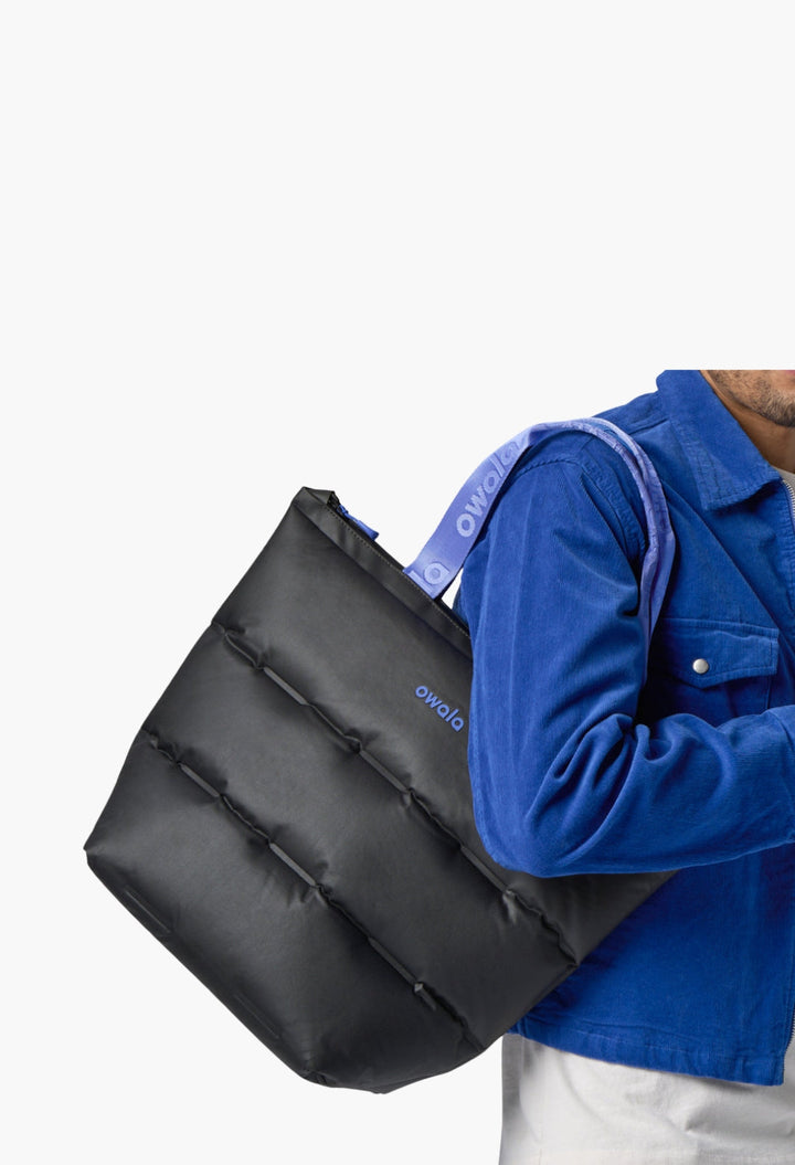 Inflatable insulation. Packs flat