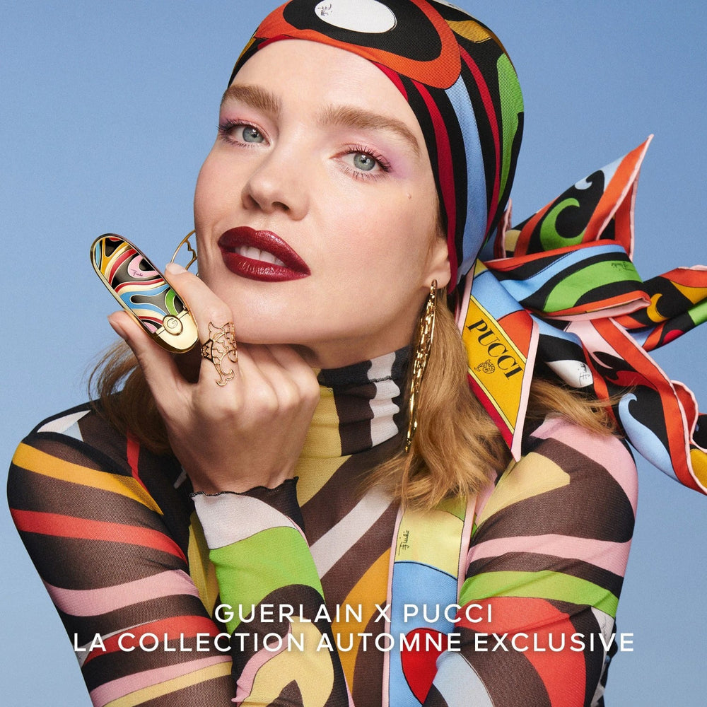 Guerlain X Pucci  Marmo Swirl Brush - Limited Edition - Powder Brush - GLAM MODA