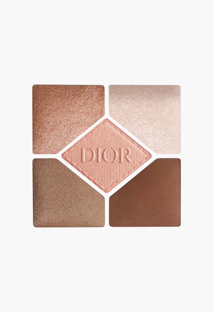 GLAM MODA Dior Diorshow 5 Couleurs eyeshadow palette featuring five neutral brown and champagne shades in a compact.