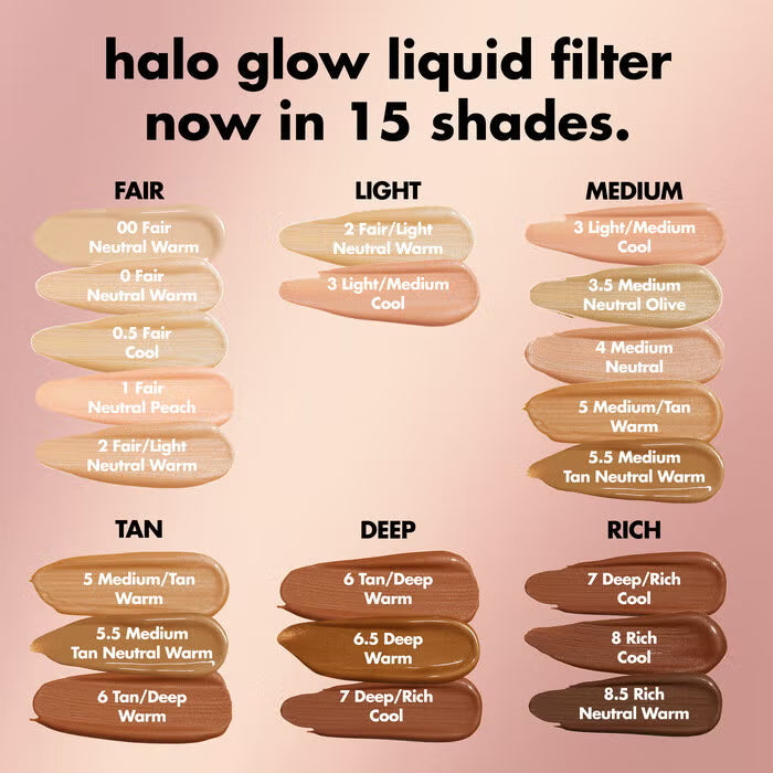 Halo Glow Liquid Filter Highlighter - GLAM MODA