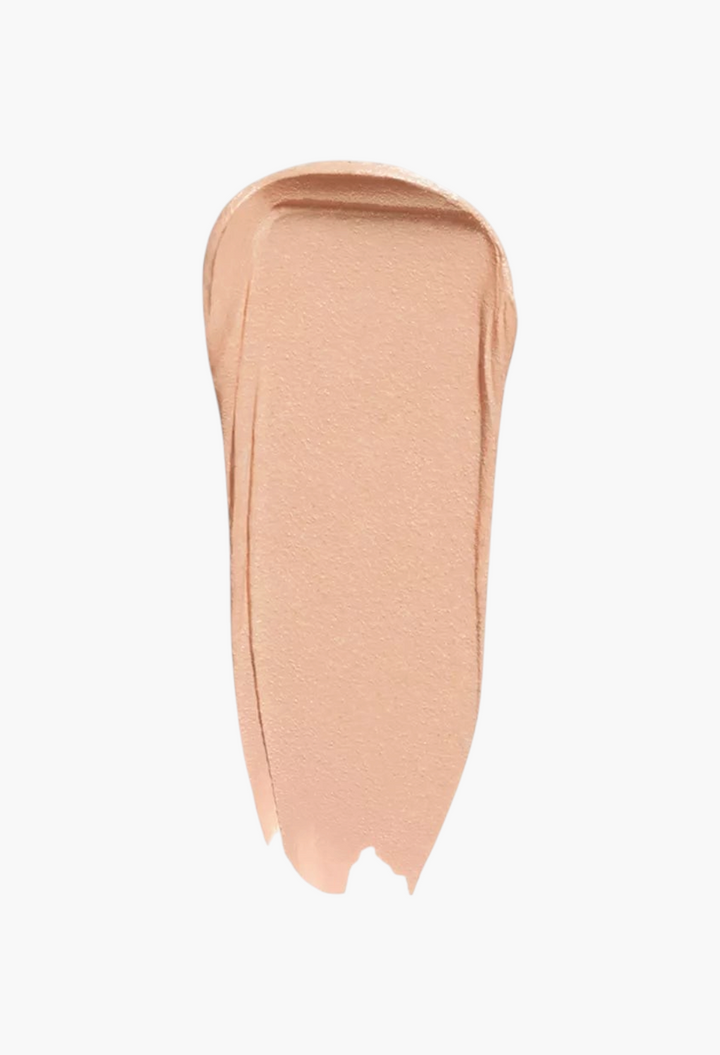 GLAM MODA Concealer SPF 27 creamy beige product swatch showing smooth texture and full coverage finish
