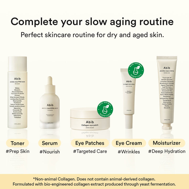 Non-Animal Collagen Eye Cream Jericho Rose Tube