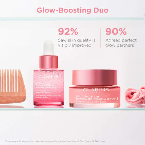Multi-Active Brightening Glow Serum with Vitamin C + AHA - GLAM MODA