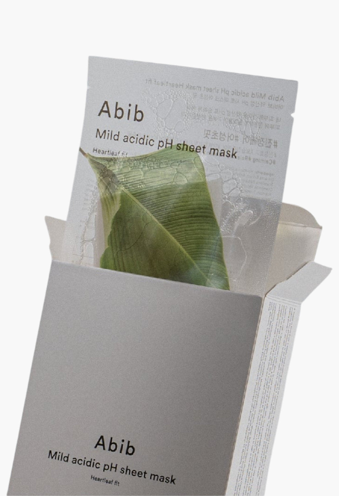 Mild Acidic Ph Sheet Mask Heartleaf Fit(10 Sheets)