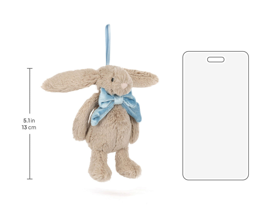 Bashful Beige Bunny Decoration - GLAM MODA