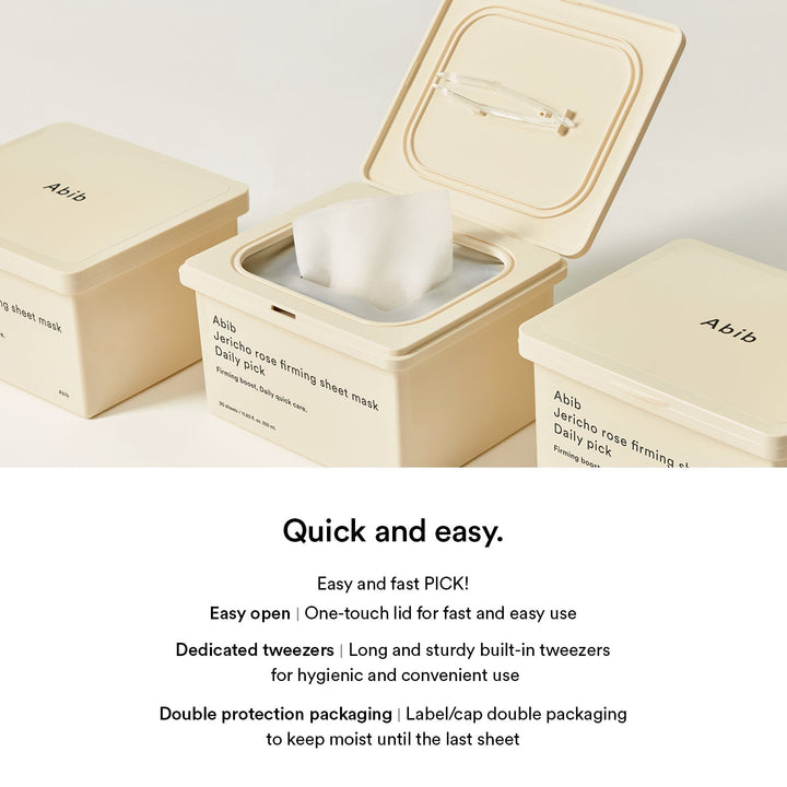 Daily Quick Mask | Dual Care (Soothing & Firming)