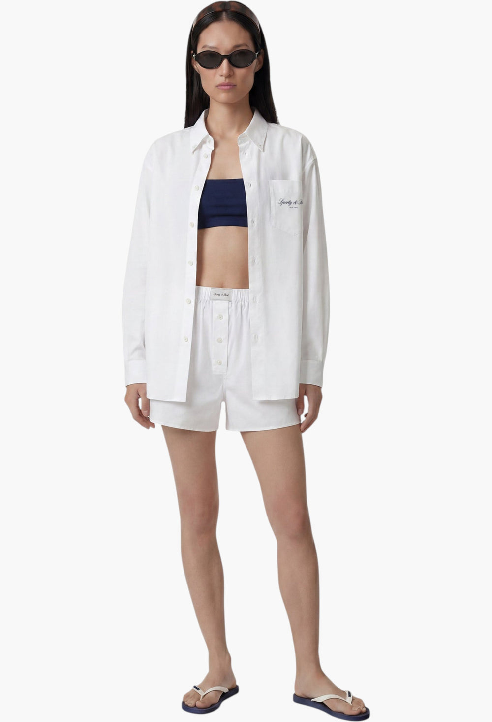 Signature NY Oversized Shirt - GLAM MODA