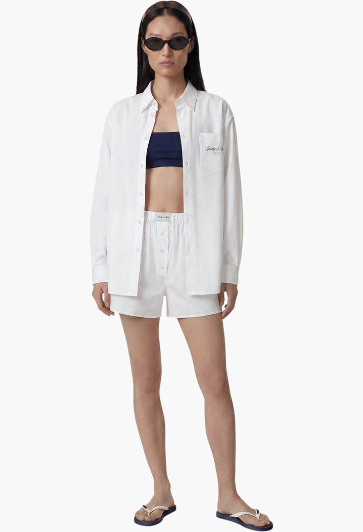 Signature NY Oversized Shirt - GLAM MODA