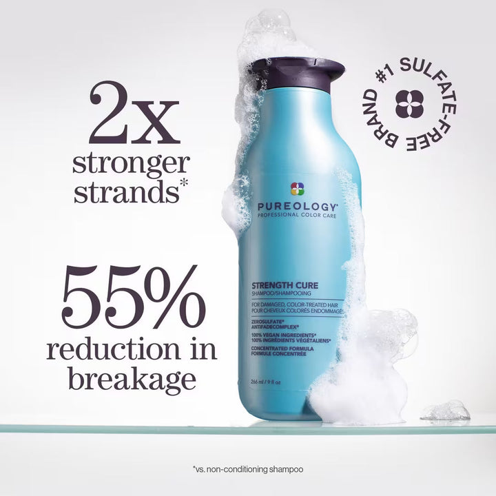 Strength Cure Shampoo For Damaged Hair - GLAM MODA