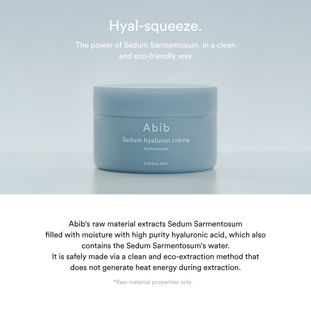 Sedum Hyaluron Cream Hydrating Pot