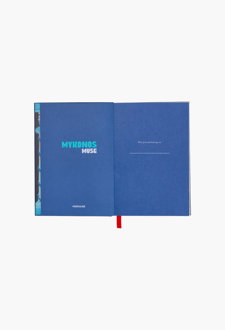 ASSOULINE Travel From Home Notebook - Mykonos Muse