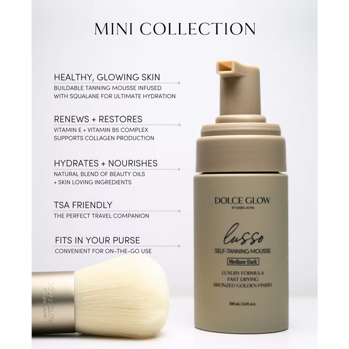 Lusso Self-Tanning Mousse In Medium To Dark - GLAM MODA