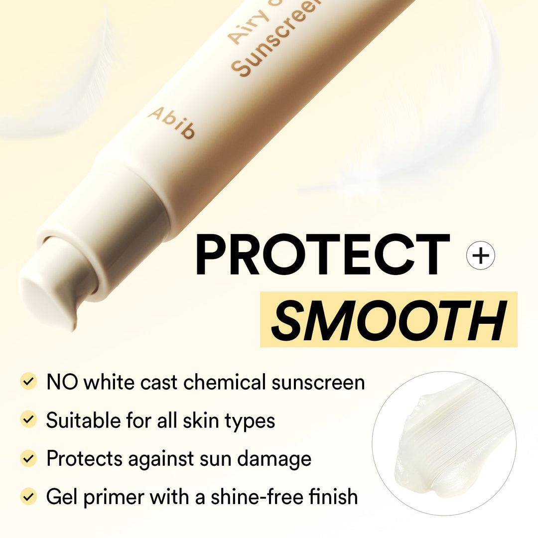 Airy Clear Sunscreen Gel Smoothing Tube