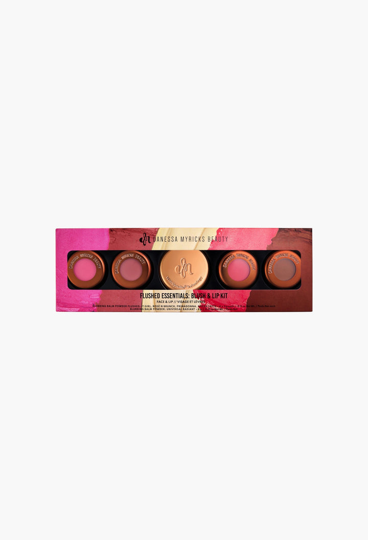 Yummy Skin Flushed Essentials: Blush & Lip Kit - GLAM MODA