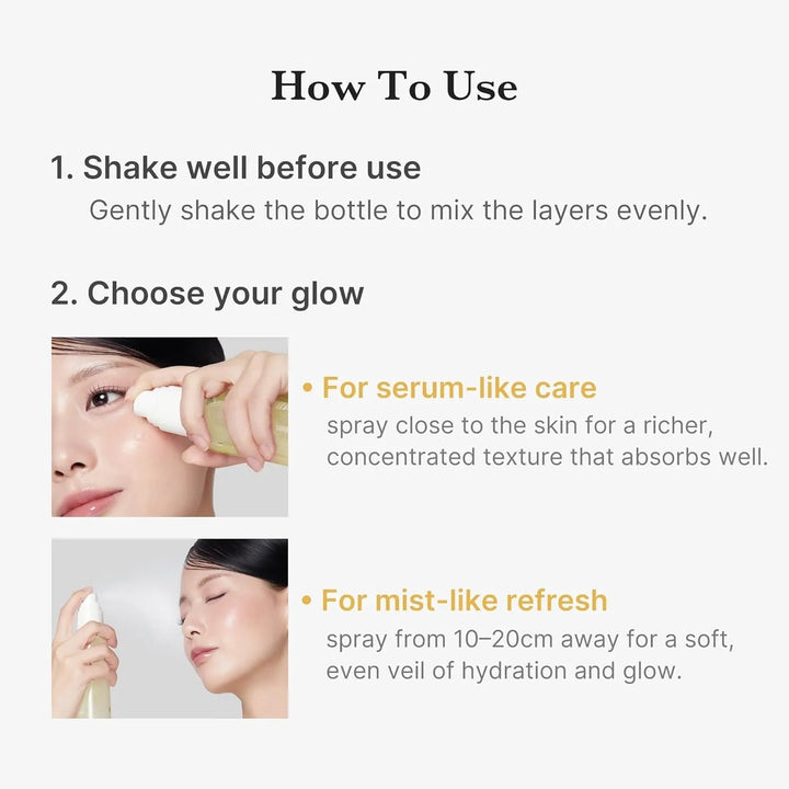 Kojic Acid Turmeric Vita Jelly Mist Serum - GLAM MODA
