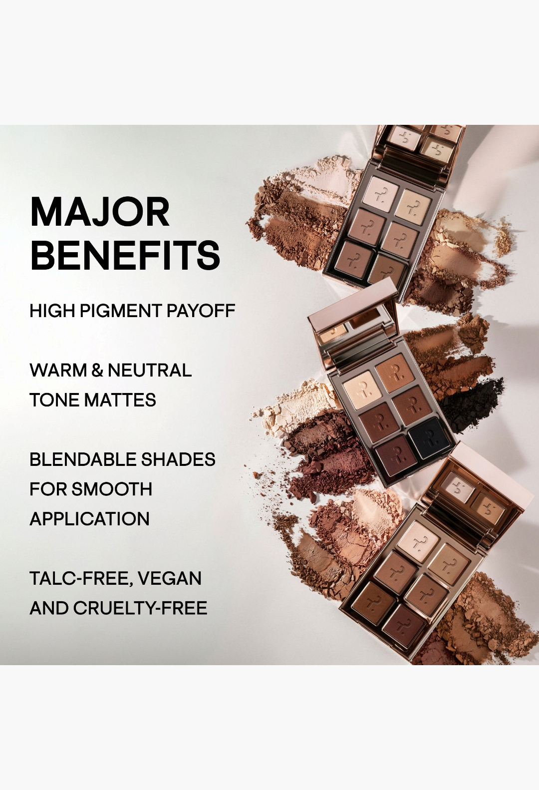Patrick Ta Beauty Major Dimension Artistry Eyeshadow Palette & Dual-Ended Brush Set