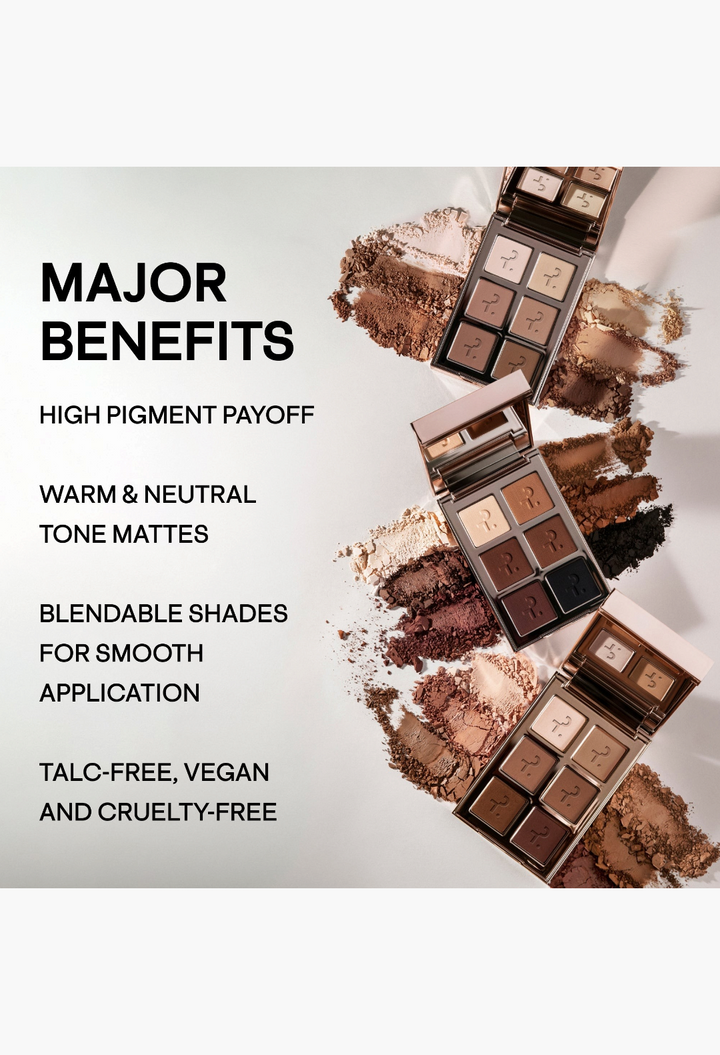 Patrick Ta Beauty Major Dimension Artistry Eyeshadow Palette & Dual-Ended Brush Set