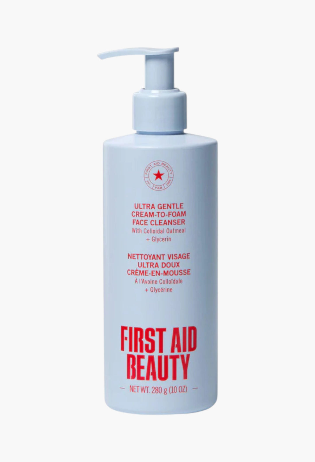 Ultra Gentle Pure Skin Cream-to-Foam Face Cleanser with Colloidal Oatmeal + Glycerin - GLAM MODA